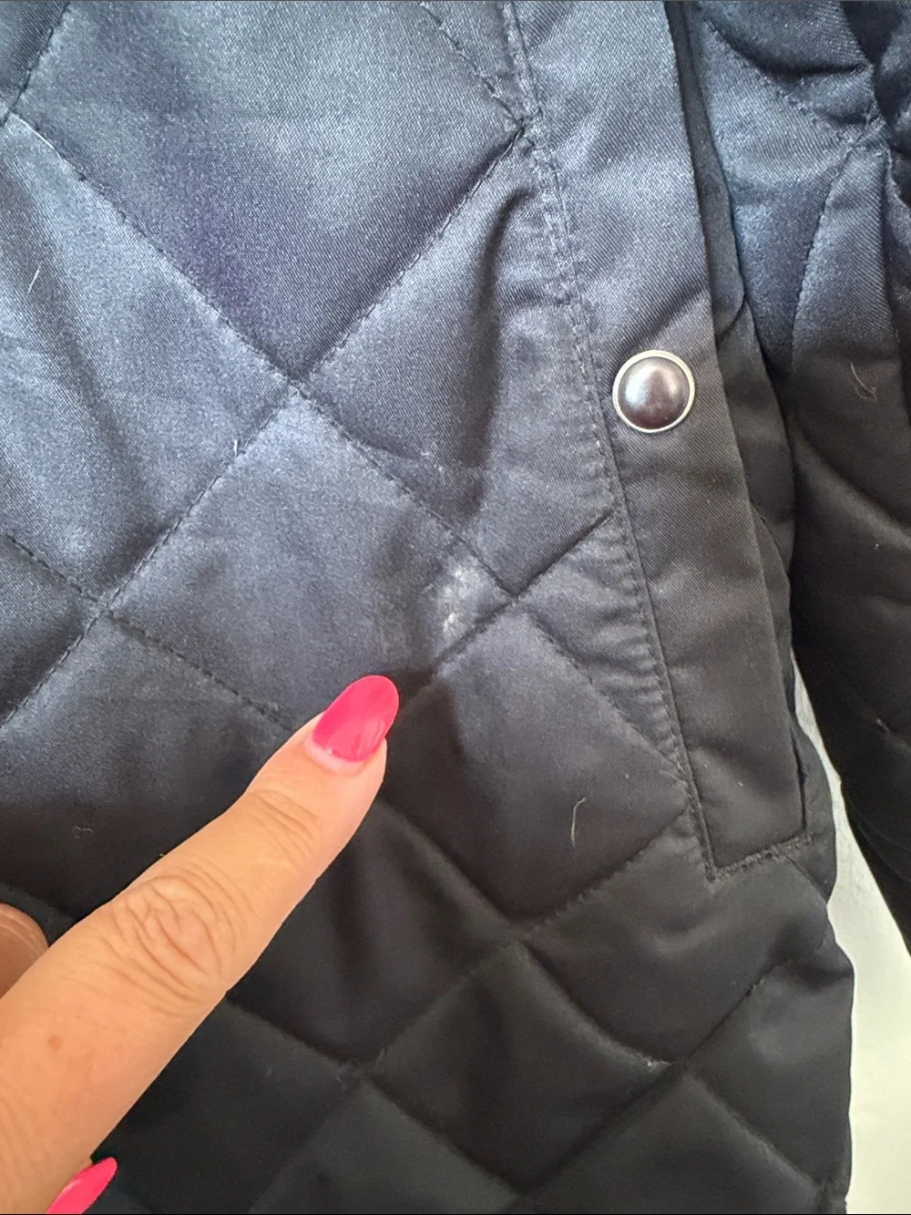 Independent Track Company Black Quilted with Red Lining Lightweight Jacket